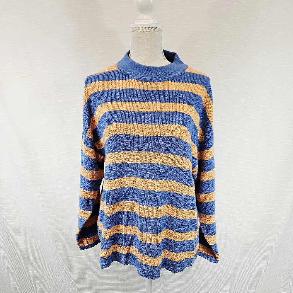 Free People Beach Striped Knit Sweater size x-small